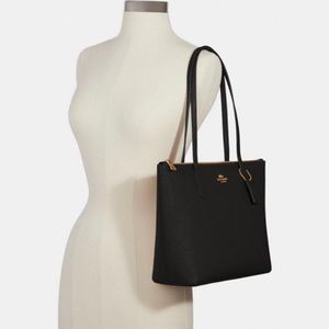 Coach Zip Top Tote